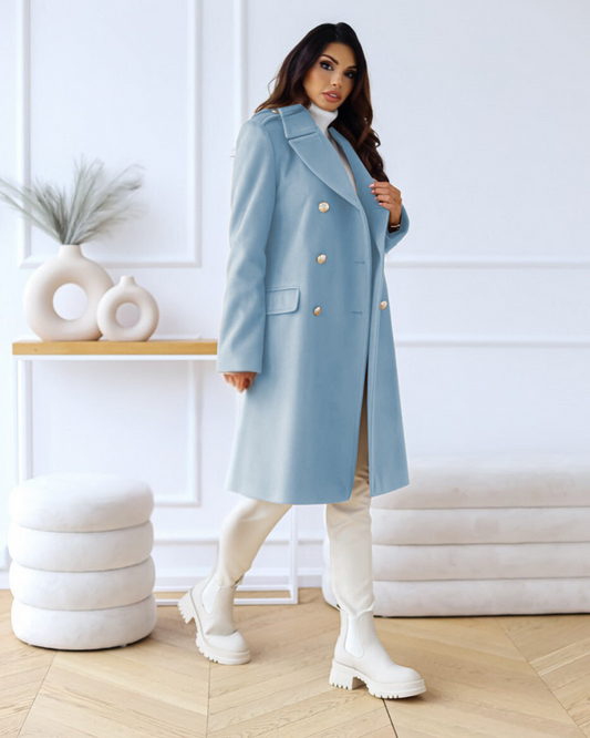 Chicer Wintermantel für Damen – Lang und Perfekt für Elegante Looks